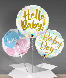 New Born & Baby Shower | Balloon In a Box | Party Save Smile